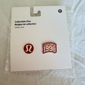 Lululemon Collectible Pins Duo